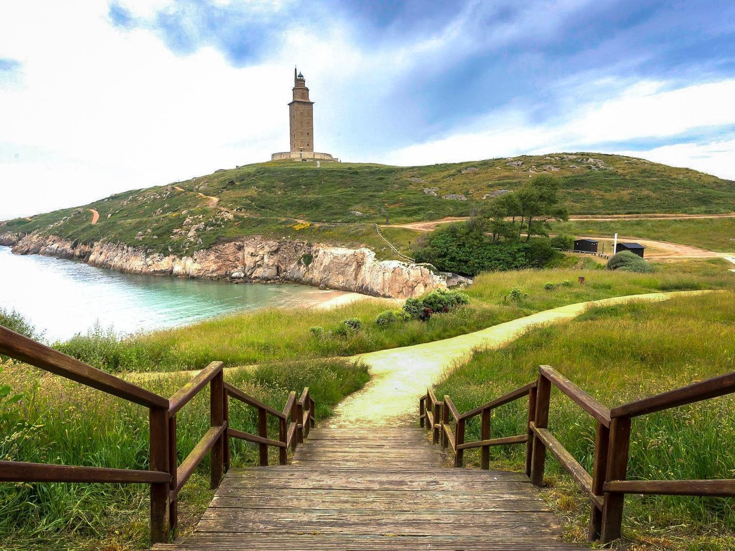 Sakura Homes Torre De Hercules 4 Plazas A Coruna Exterior photo